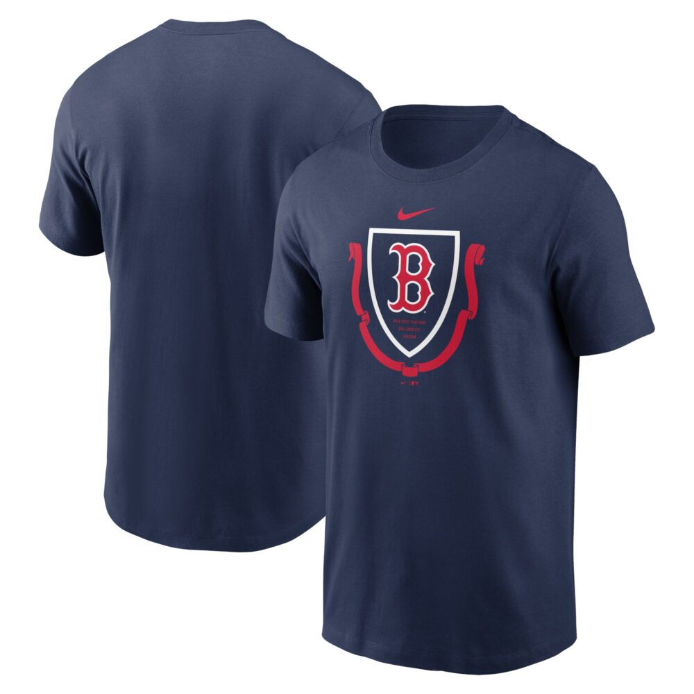 Men's Boston Red Sox Nike Navy Crest Local Team T-Shirt