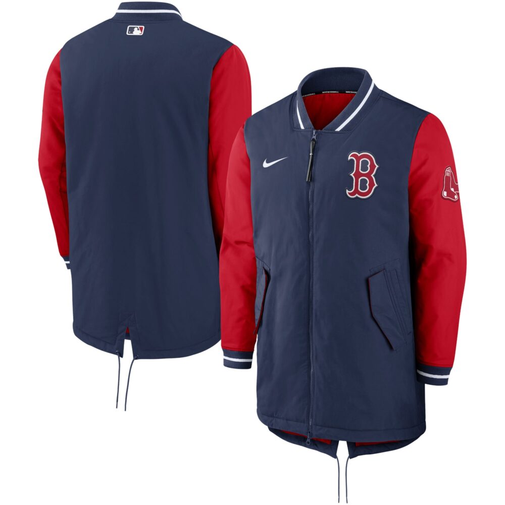 Men's Boston Red Sox Nike Navy Dugout Performance Full-Zip Jacket