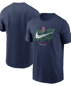 Men's Boston Red Sox Nike Navy Fear the Monstah Logo Local Team T-Shirt