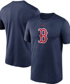 Men's Boston Red Sox Nike Navy Large Logo Legend Performance T-Shirt