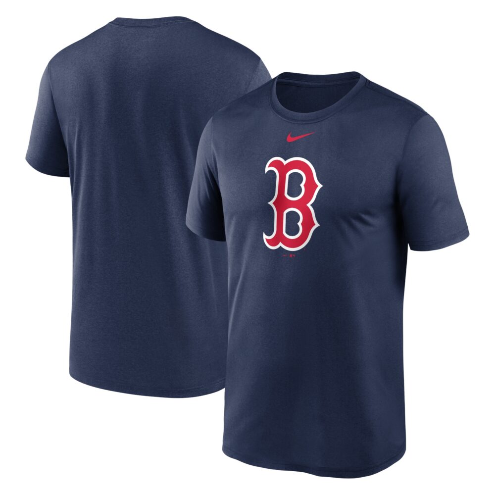 Men's Boston Red Sox Nike Navy New Legend Logo T-Shirt