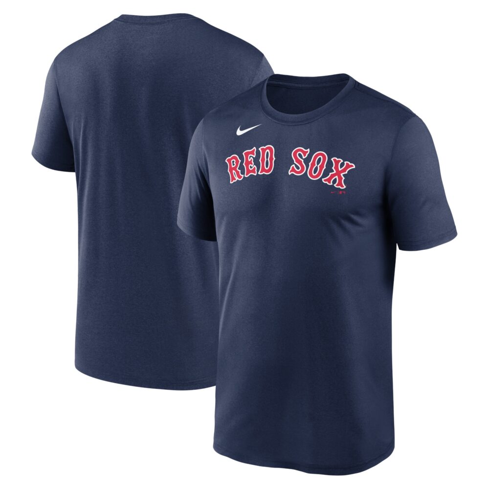 Men's Boston Red Sox Nike Navy New Legend Wordmark T-Shirt