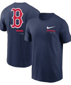 Men's Boston Red Sox Nike Navy Over the Shoulder T-Shirt