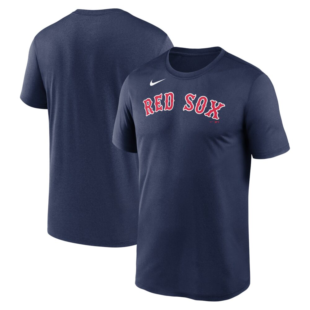 Men's Boston Red Sox Nike Navy Wordmark Legend Performance Big & Tall T-Shirt