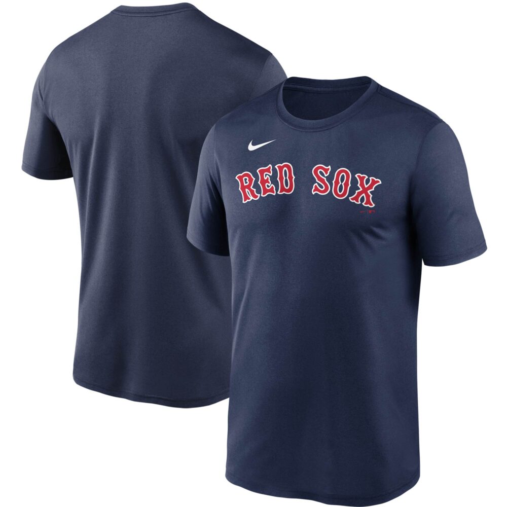 Men's Boston Red Sox Nike Navy Wordmark Legend Performance T-Shirt