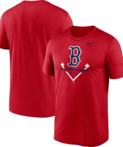 Men's Boston Red Sox Nike Red Big & Tall Icon Legend Performance T-Shirt