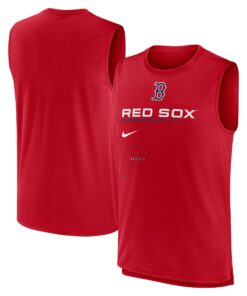 Men's Boston Red Sox Nike Red Exceed Performance Tank Top