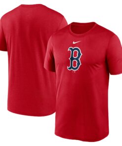Men's Boston Red Sox  Nike Red Legend Fuse Large Logo Performance T-Shirt