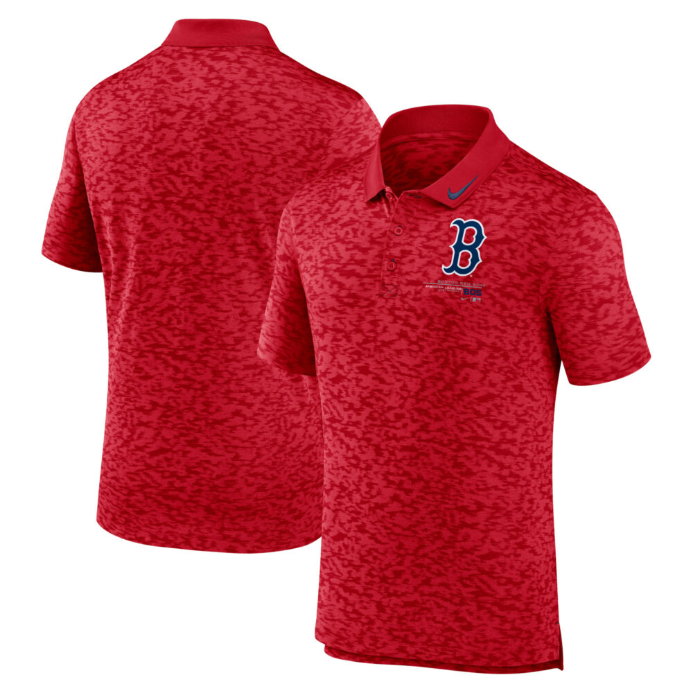 Men's Boston Red Sox  Nike Red Next Level Performance Polo