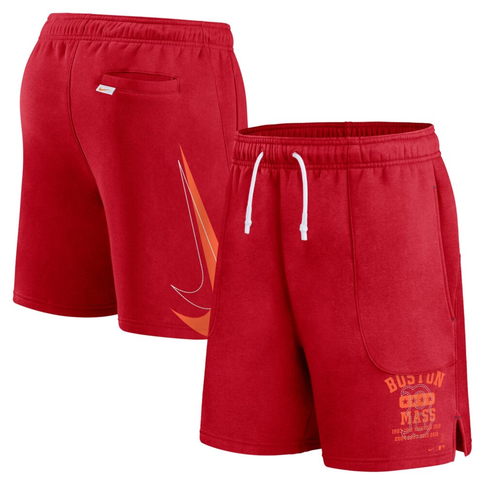 Men's Boston Red Sox Nike Red Statement Ball Game Shorts