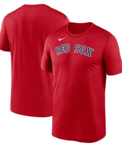 Men's Boston Red Sox Nike Red Wordmark Legend Performance Big & Tall T-Shirt