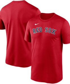 Men's Boston Red Sox Nike Red Wordmark Legend Performance T-Shirt