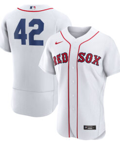 Men's Boston Red Sox Nike White 2023 Jackie Robinson Day Authentic Jersey