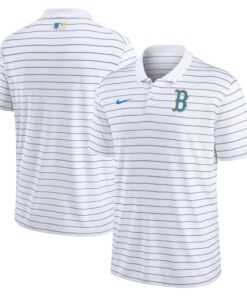 Men's Boston Red Sox Nike White City Connect Victory Performance Polo