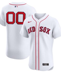 Men's Boston Red Sox Nike White Home Elite Pick-A-Player Retired Roster Jersey