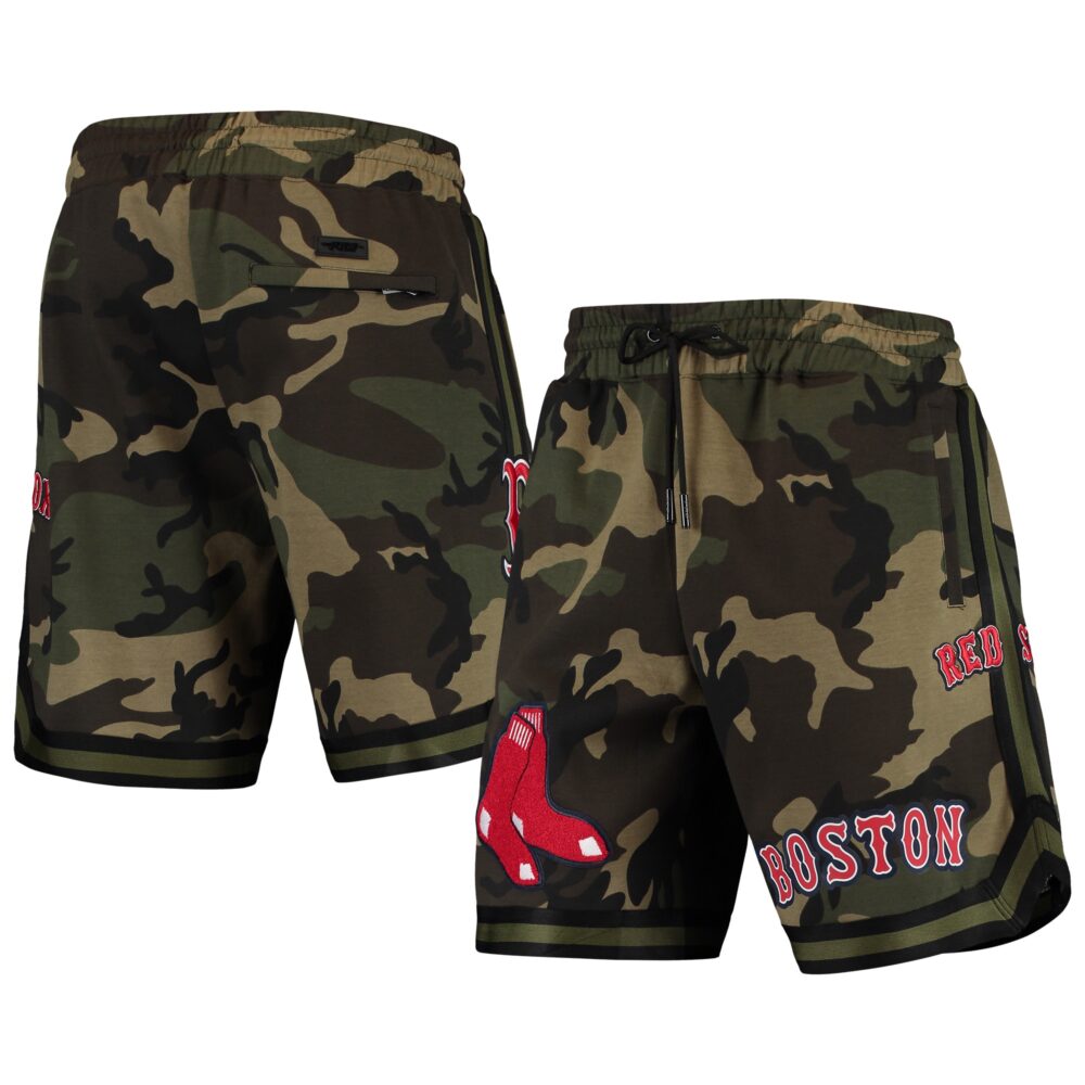 Men's Boston Red Sox Pro Standard Camo Team Shorts