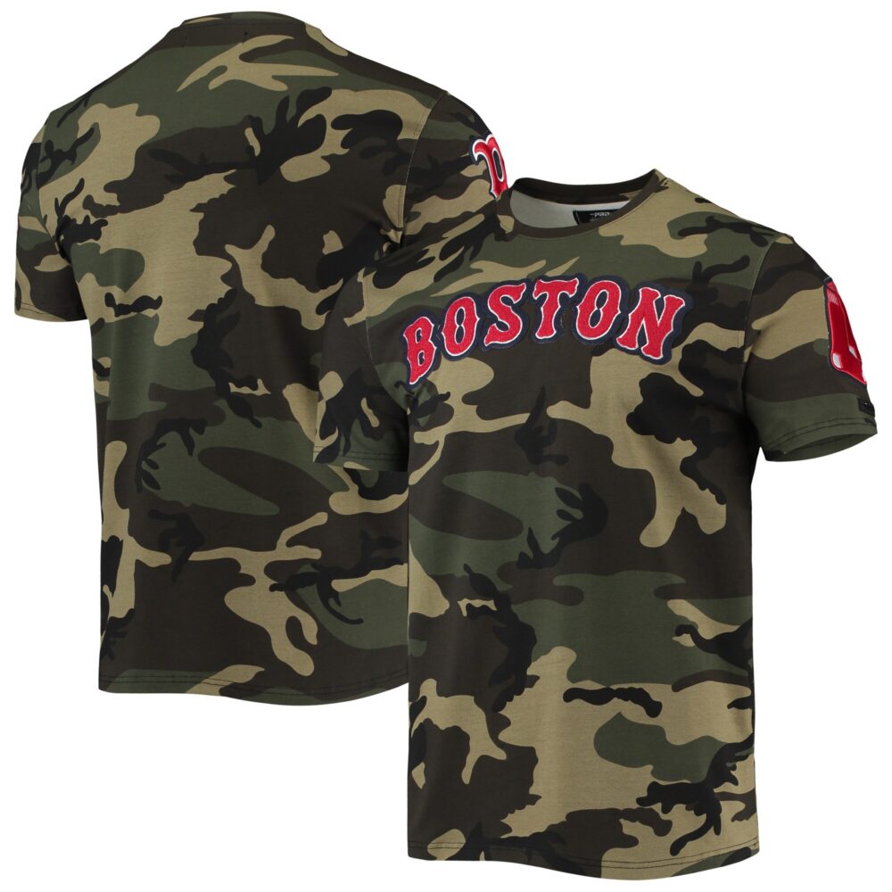 Men's Boston Red Sox Pro Standard Camo Team T-Shirt