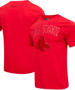 Men's Boston Red Sox Pro Standard Classic Triple Red T-Shirt