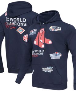 Men's Boston Red Sox Pro Standard Navy Championship Pullover Hoodie