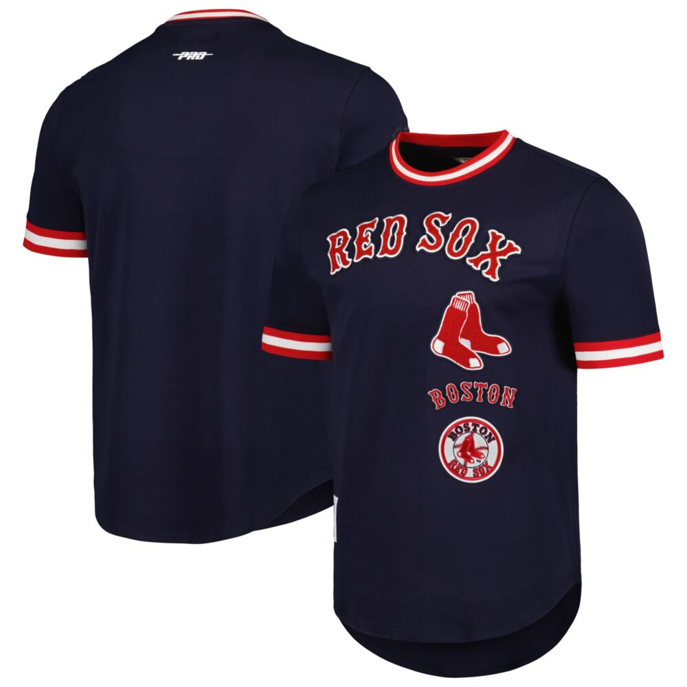 Men's Boston Red Sox Pro Standard Navy Cooperstown Collection Retro Classic T-Shirt