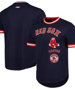 Men's Boston Red Sox Pro Standard Navy Cooperstown Collection Retro Classic T-Shirt