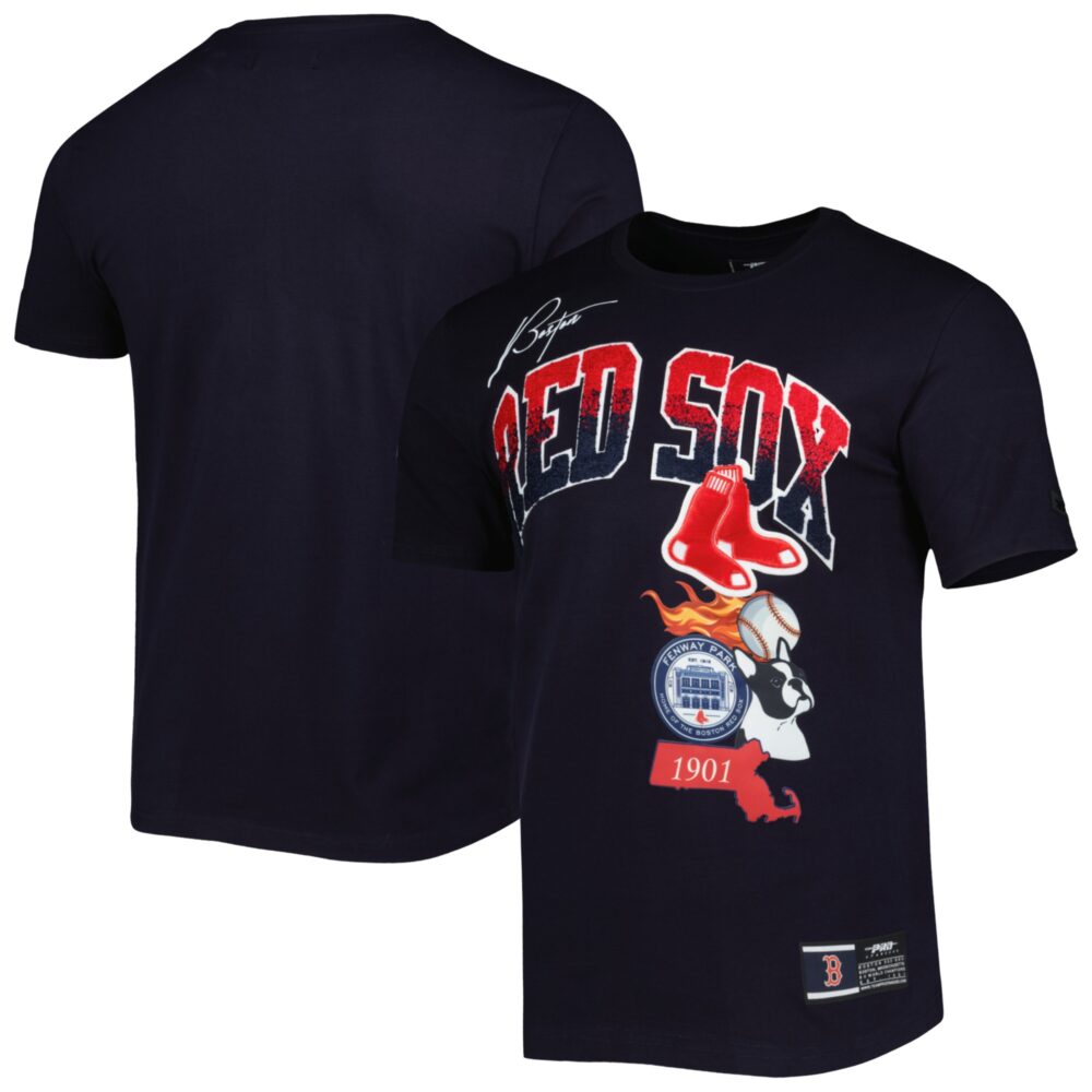 Men's Boston Red Sox Pro Standard Navy Hometown T-Shirt
