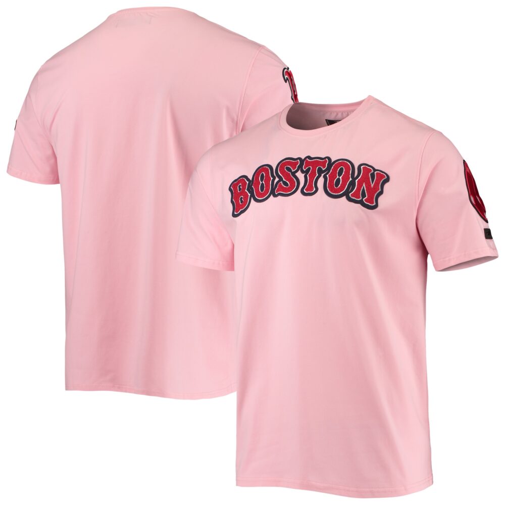 Men's Boston Red Sox Pro Standard Pink Club T-Shirt
