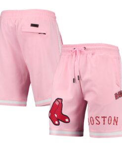 Men's Boston Red Sox Pro Standard Pink Logo Club Shorts