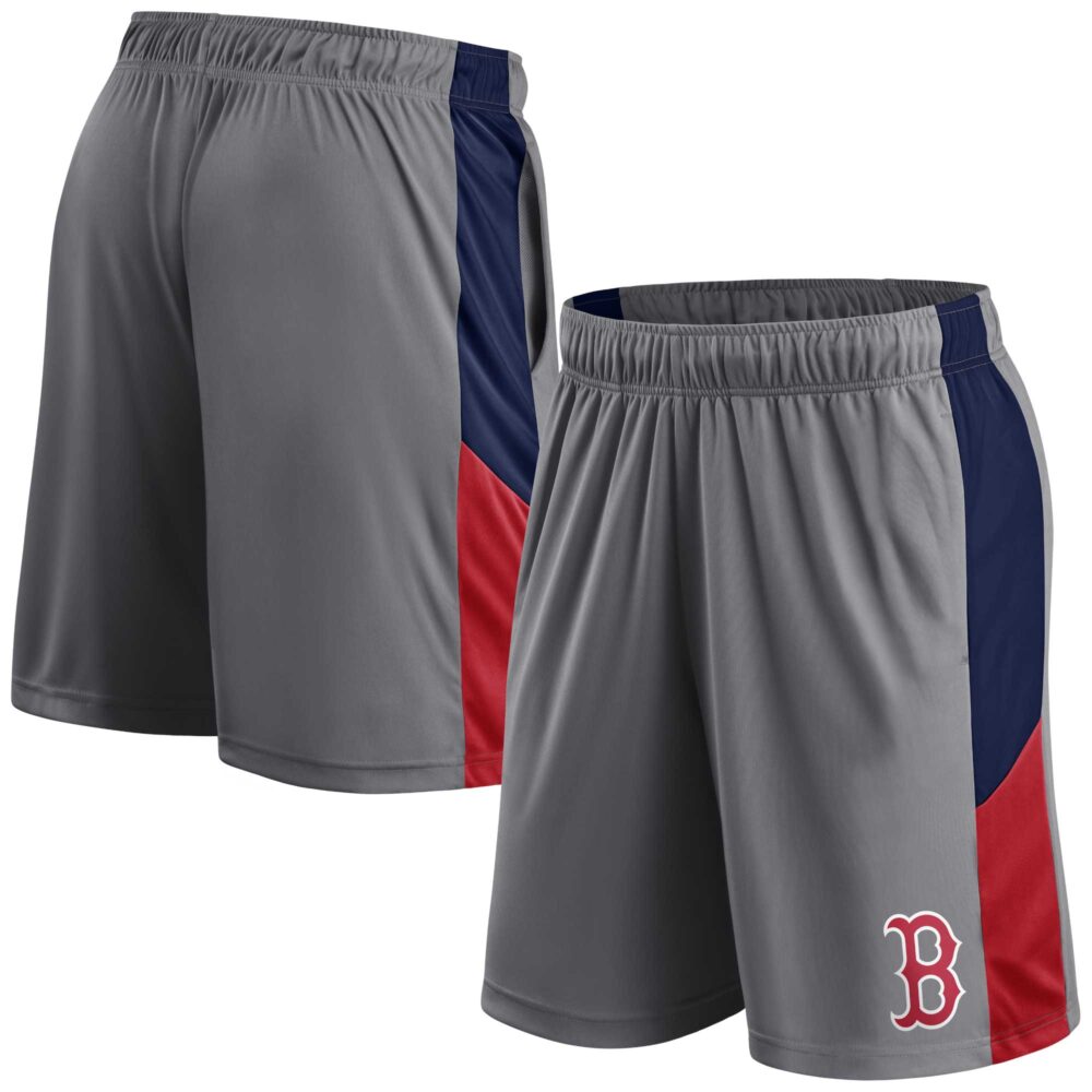Men's Boston Red Sox Profile Gray/Navy Team Shorts
