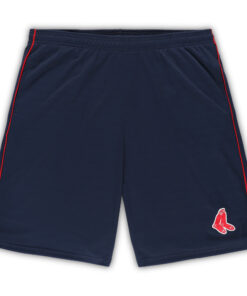 Men's Boston Red Sox ProfileÂ Navy Big & Tall Mesh Shorts