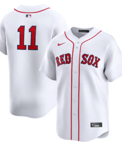 Men's Boston Red Sox Rafael Devers Nike White Home Limited Player Jersey