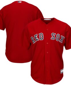 Men's Boston Red Sox Red Big & Tall Replica Team Jersey
