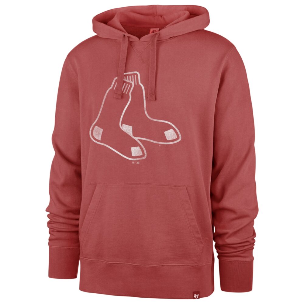 Men's Boston Red Sox Red Cayenne Hudson Pullover Hoodie