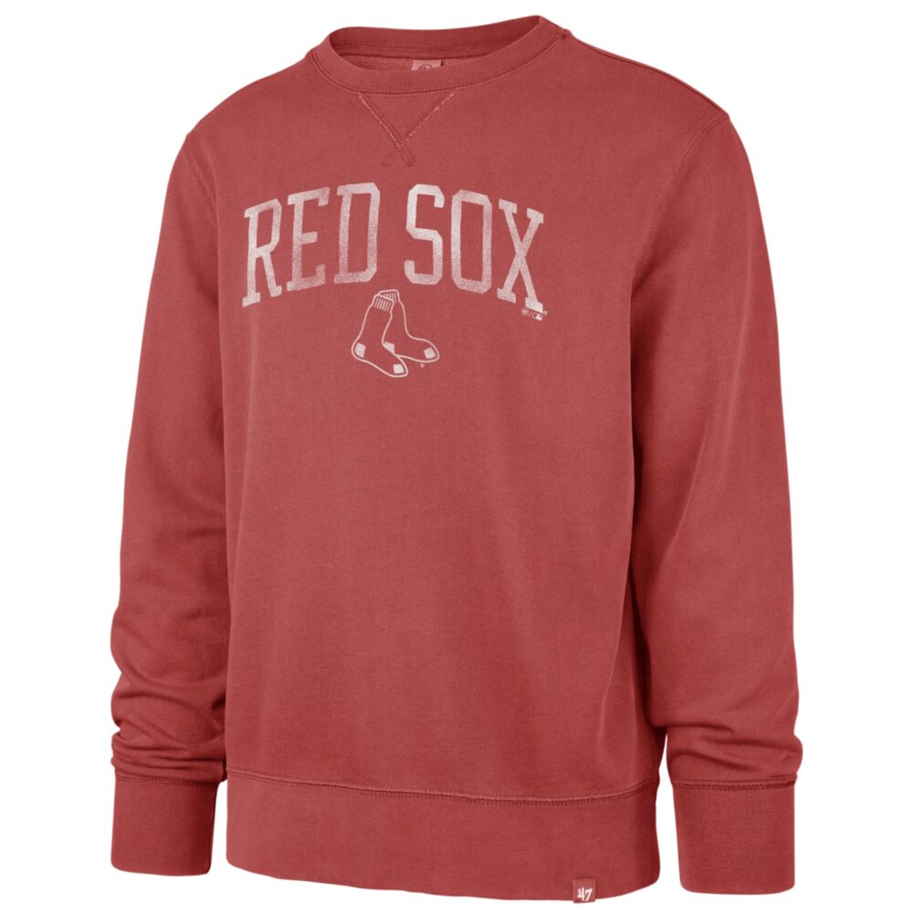 Men's Boston Red Sox Red Cayenne Hudson Pullover Sweatshirt