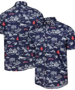 Men's Boston Red Sox Reyn Spooner Navy Kekai Button-Down Shirt