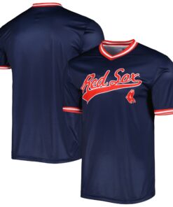 Men's Boston Red Sox Stitches Navy Cooperstown Collection Team Jersey