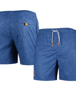 Men's Boston Red Sox Tommy Bahama Navy Naples Layered Leaves Swim Trunks