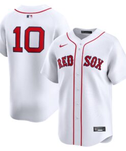 Men's Boston Red Sox Trevor Story Nike White Home Limited Player Jersey