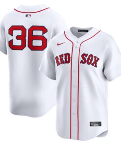 Men's Boston Red Sox Triston Casas Nike White Home Limited Player Jersey