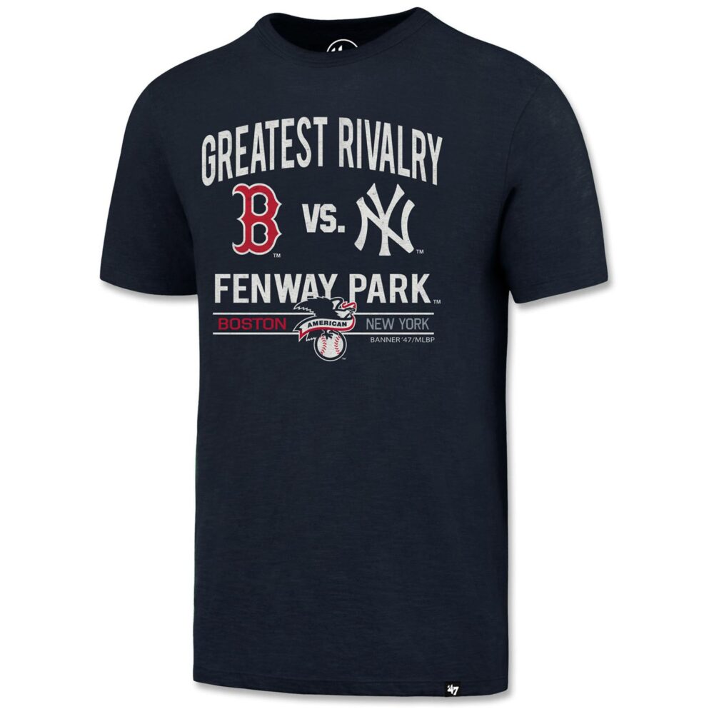 Men's Boston Red Sox vs. New York Yankees '47 Navy Rivalry Scrum T-Shirt