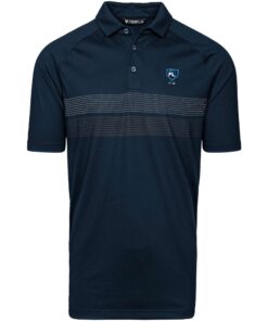 Men's Grapefruit League Levelwear Navy 2024 Spring Training Florida Raglan Mason Polo