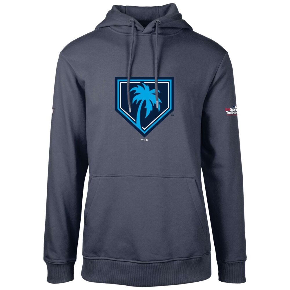 Men's Grapefruit League Levelwear Navy 2024 Spring Training Podium Fleece Pullover Hoodie