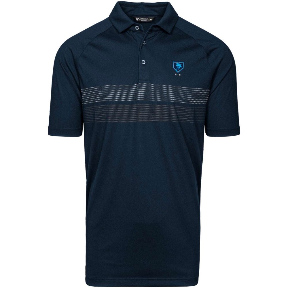 Men's Grapefruit League Levelwear Navy 2024 Spring Training Raglan Mason Polo