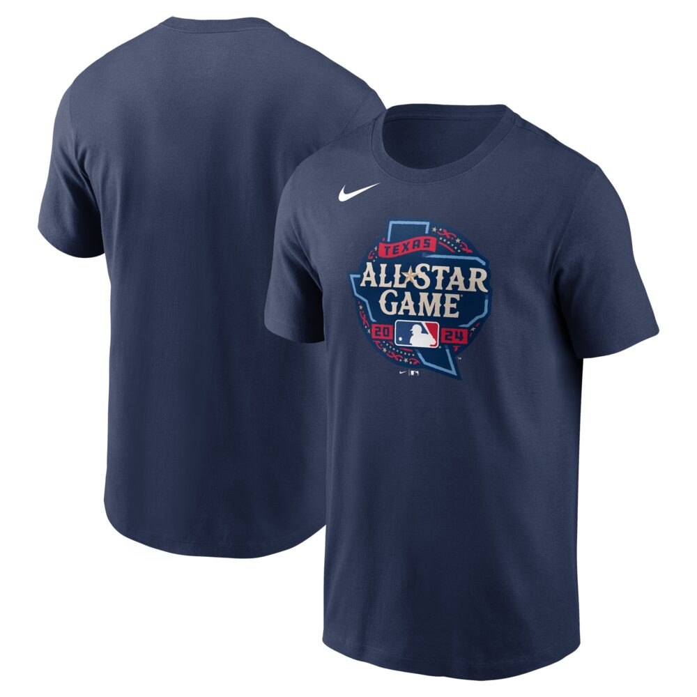 Men's Nike Navy 2024 MLB All-Star Game Logo T-Shirt