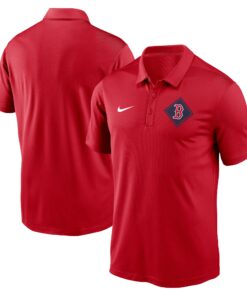 Men's Nike Red Boston Red Sox Diamond Icon Franchise Performance Polo