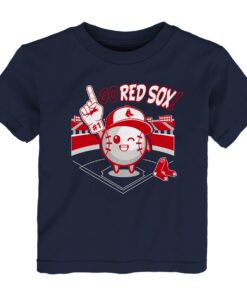 Toddler Boston Red Sox  Branded Red Ball Boy T-Shirt