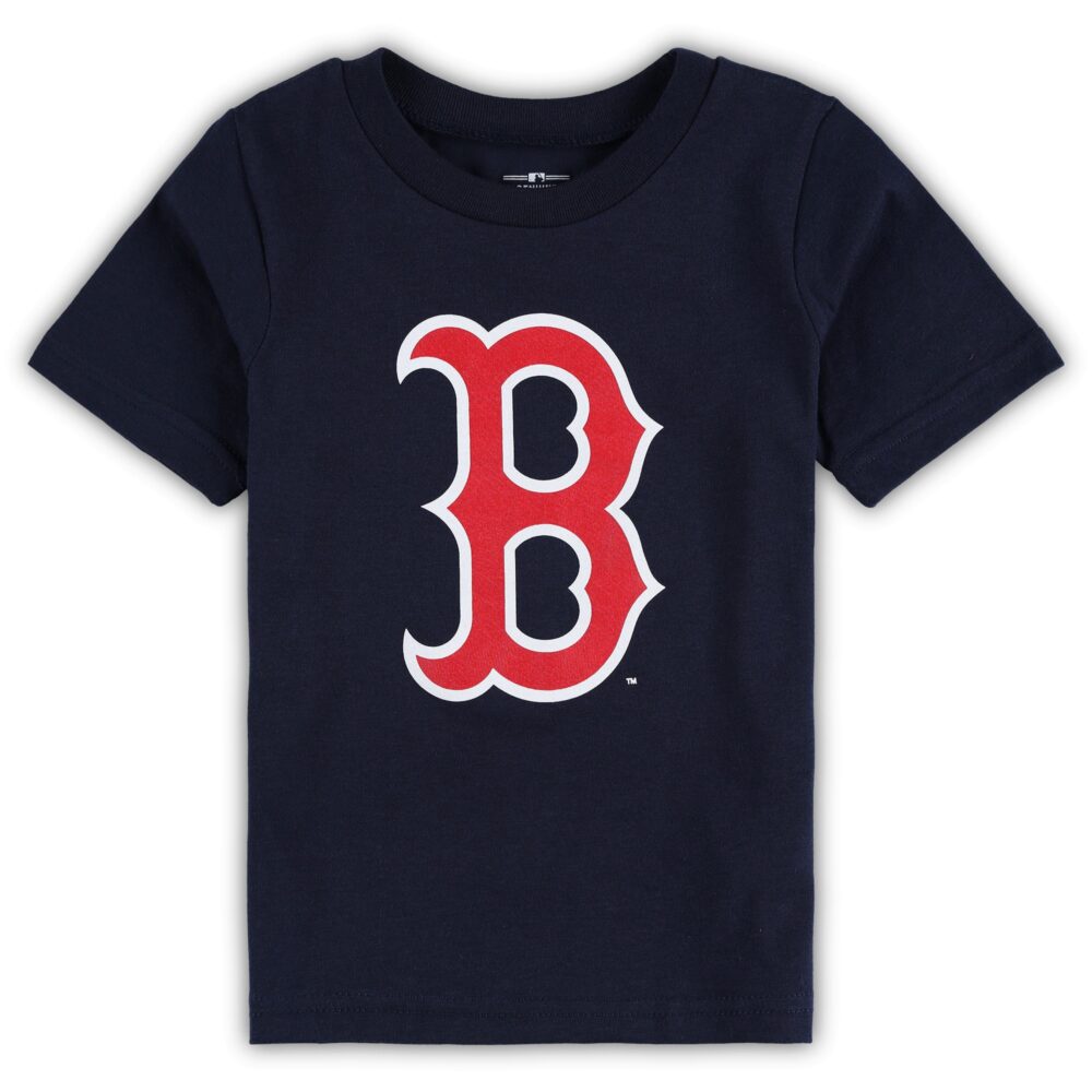 Toddler Boston Red Sox Navy Team Crew Primary Logo T-Shirt