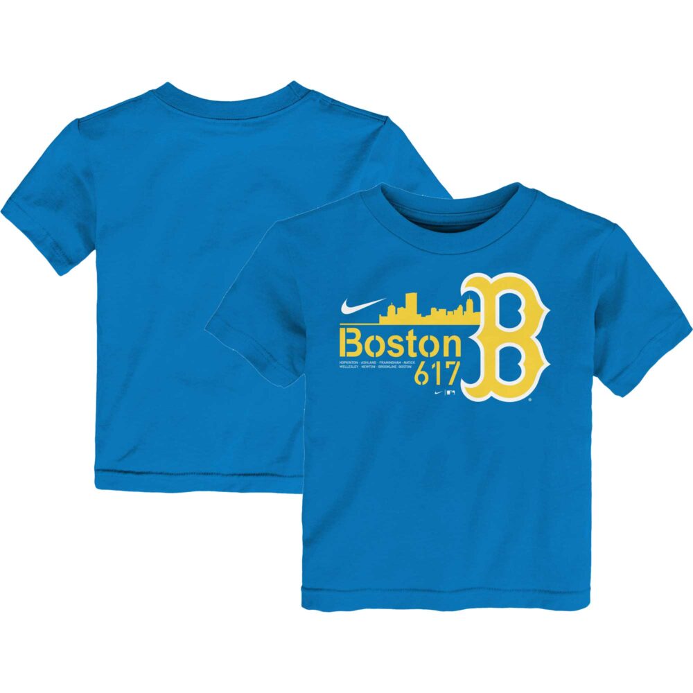 Toddler Boston Red Sox Nike Blue City Connect Graphic T-Shirt