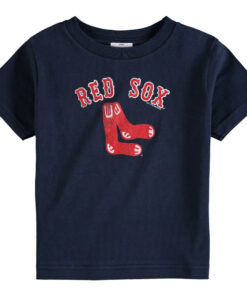 Toddler Boston Red Sox Soft As A Grape Navy Cooperstown Collection Shutout T-Shirt