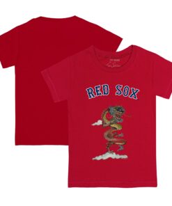 Toddler Boston Red Sox Tiny Turnip Red 2024 Year of the Dragon T-Shirt